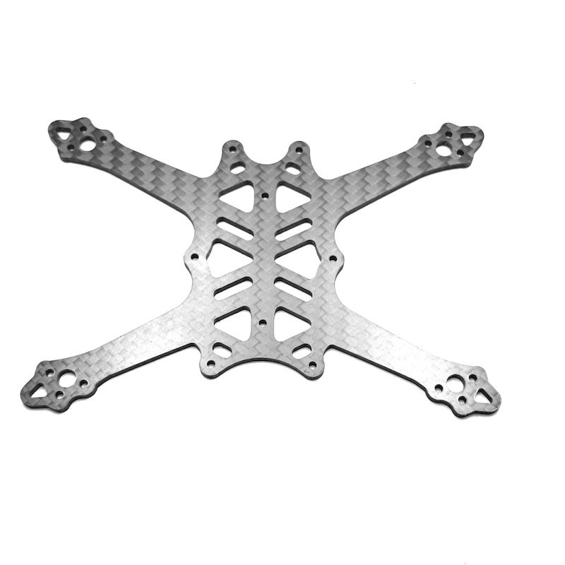 2,5" Baseplate aus Carbon