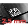 2,5 mm Carbon-Platte 300 x 135mm