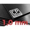 1,0mm Carbon Platte 240 x 140 mm