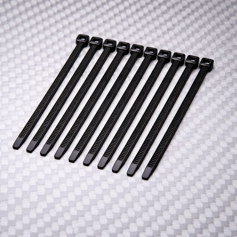 10 Stück Kabelbinder 75 x 2 mm