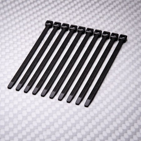 10 Stück Kabelbinder 75 x 2 mm