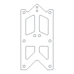 Carbon Zuschnitt - Vorderachse_Versteifung_3mm-bereinigt.dxf in 3 mm Carbon