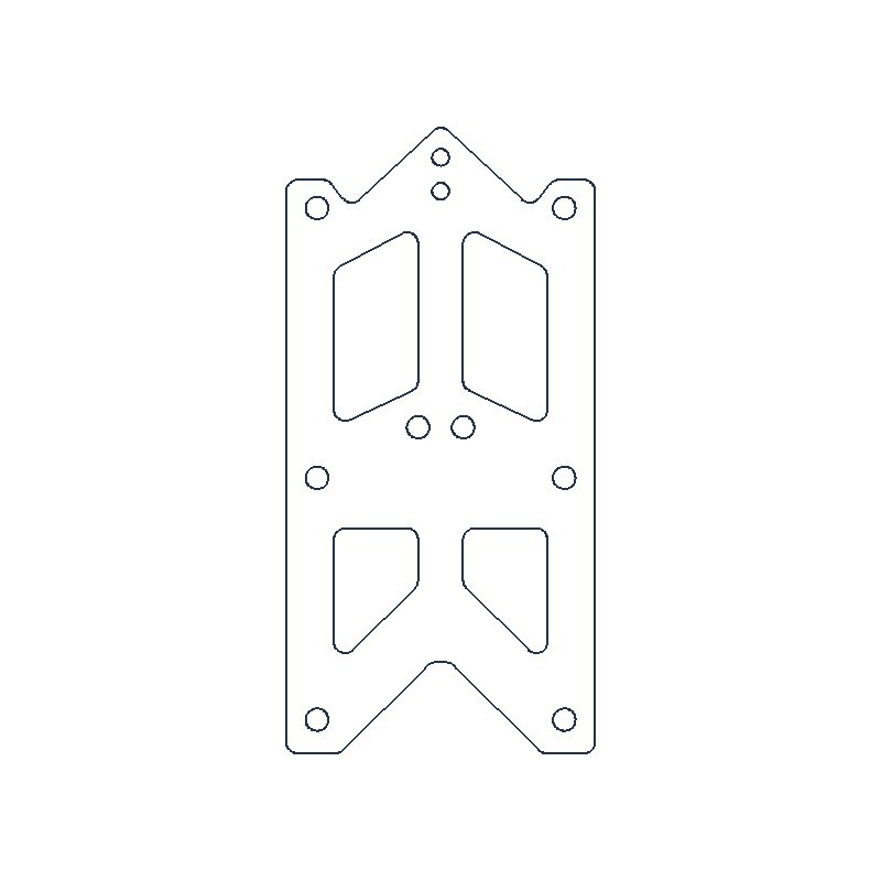 Carbon Zuschnitt - Vorderachse_Versteifung_3mm-bereinigt.dxf in 3 mm Carbon