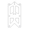 Carbon Zuschnitt - Vorderachse_Versteifung_3mm-bereinigt.dxf in 3 mm Carbon