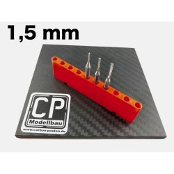 1,5 mm VHM-Fräser mit Diamantverzahnung