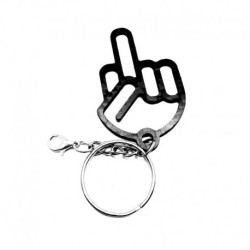 "F**k OFF" Anhänger aus Carbon